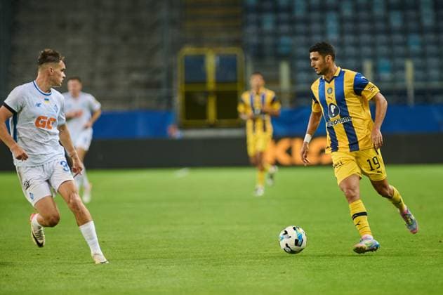 2025.08.28 Lublin Pilka nozna eliminacje Ligi Europy UEFA sezon 2025 2026 Dinamo Kijow - Maccabi Tel-Aviv N z Elad Madmon Foto Ireneusz Wnuk PressFocus 2025.08.28 Lublin Football UEFA Europa League season 2025 2026 Dinamo Kyiv - Maccabi Tel-Aviv Elad Madmon Credit: Ireneusz Wnuk PressFocus NEWSPIX.PL --- newspix.pl POLAND OUT! 