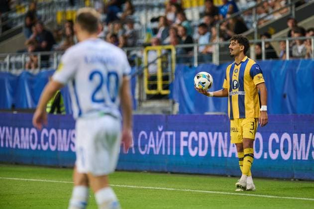 2025.08.28 Lublin Pilka nozna eliminacje Ligi Europy UEFA sezon 2025 2026 Dinamo Kijow - Maccabi Tel-Aviv N z Roy Revivo Foto Ireneusz Wnuk PressFocus 2025.08.28 Lublin Football UEFA Europa League season 2025 2026 Dinamo Kyiv - Maccabi Tel-Aviv Roy Revivo Credit: Ireneusz Wnuk PressFocus NEWSPIX.PL --- newspix.pl POLAND OUT! 
