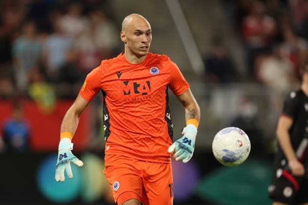 Goran Karacic of Zrinjski during the match FC Utrecht Zrinjski at the Galgenwaard for the Europa League play off season 2024 2025 in Utrecht, Netherlands on 28 august 2025, photo by Peter Lous EYE4images DeFodi Images