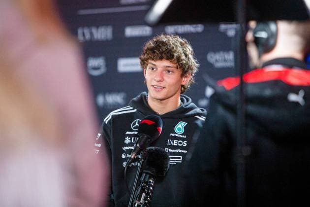 August 28, 2025, Zandvoort, Rieti, Nederlands: Andrea Kimi Antonelli (ITA) - Mercedes-AMG PETRONAS F1 Team - Mercedes W16 - Mercedes E Performance during Formula 1 Heineken Dutch Grand Prix 2025, Zandvoort, The Nederlands, from Aug 28th to 31th - Round 15 of 24 of 2025 F1 World Championship, WM, Weltmeisterschaft Zandvoort Nederlands - ZUMAm217 20250828_zsp_m217_088 Copyright: xAlessioxDexMarcox
