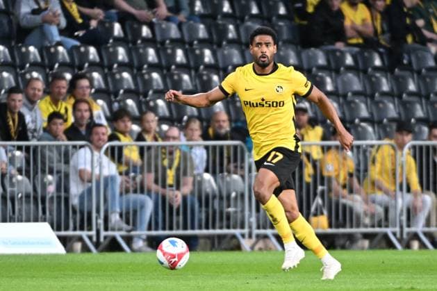 28 08 2025, Bern, Wankdorf, Uefa Europa League, Playoffs, BSC Young Boys Slovan Bratislava, 17 Saidy Janko Young Boys Bern Wankdorf Bern Switzerland Copyright: xJustPictures.ch ManuelxWinterbergerx jp-de-MaWi-MWI_1126