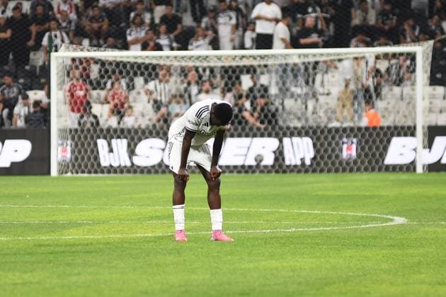 ISTANBUL, TURKEY - AUGUST 28: Wilfred Ndidi of Besiktas during the UEFA Conference League Play-off round second leg match between Besiktas and Lausanne Sports at Tupras Stadium on August 28, 2025 in Istanbul, Turkey. Istanbul Tupras stadium Turkey Copyright: xSeskimphotox Besiktas-Lausanne-2808 (81)