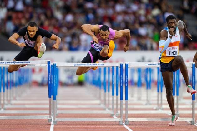 Weltklasse Zürich 2025; 28.08.2025 Jason Joseph aus der Schweiz während des Leichtathletik-Meetings Weltklasse Zürich (Diamond League) im Letzigrund Stadion, Zürich, Schweiz, am 28. August 2025 *** Weltklasse Zürich 2025 28 08 2025 Jason Joseph from Switzerland during the athletics meeting Weltklasse Zürich Diamond League at Letzigrund Stadium, Zurich, Switzerland, on August 28, 2025 Copyright: xBEAUTIFULxSPORTS TobiasxLacknerx