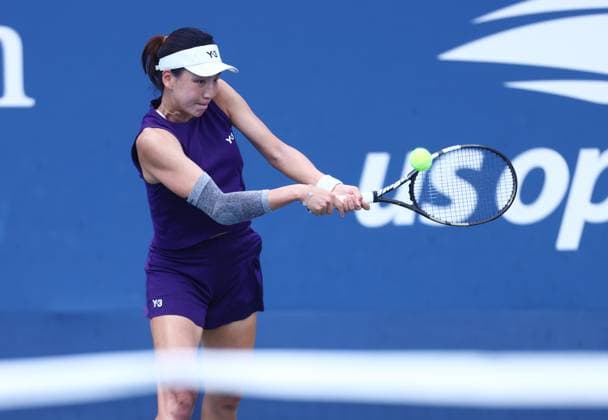 2025 US Open Tennis Championships, Day Five, Billy Jean-King Tennis Centre, Flushing Meadows, New York, USA, 28 08 2025 Xinyu Wang (CHN) in action during her second round match against Ekaterina Alexandrova in the 2025 US Open at Flushing Meadows New York Billy Jean King Tennis Centre, Flushing Meadows New York USA Copyright: xMarkxGreenwoodx