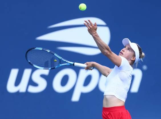 2025 US Open Tennis Championships, Day Five, Billy Jean-King Tennis Centre, Flushing Meadows, New York, USA, 28 08 2025 Yulia Putintseva (KAZ) in action during her second round match against Anna Kalinskaya in the 2025 US Open at Flushing Meadows New York Billy Jean King Tennis Centre, Flushing Meadows New York USA Copyright: xMarkxGreenwoodx