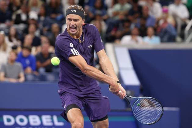 Alexander Zverev GER , USTA Billie Jean King National Tennis Center, Flushing Meadows, New York, USA Copyright: xJuergenxHasenkopfx