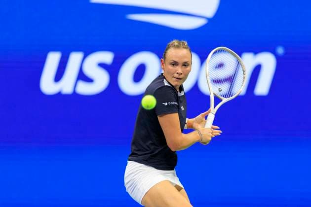 August 28, 2025, Flushing Meadows, New York, USA: Donna Vekic hits a double backhand return during a match against Coco Gauff on Day 5 of the 2025 US Open at USTA Billie Jean King National Tennis Center on Thursday August 28, 2025 in the Flushing neighborhood of the Queens borough of New York City. JAVIER ROJAS PI Flushing Meadows USA - ZUMAp124 20250828_zaa_p124_101 Copyright: xJavierxRojasx
