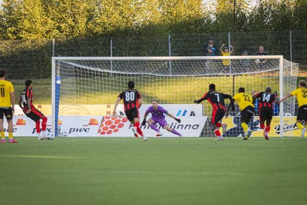 20250828 Kuopio, Finland. UEFA Europa League play-offs, 2nd leg match between KuPS Kuopio and FC Midtjylland in Kuopio, Finland, Photo by Niklas Pehkonen All Over Press  1.05570908