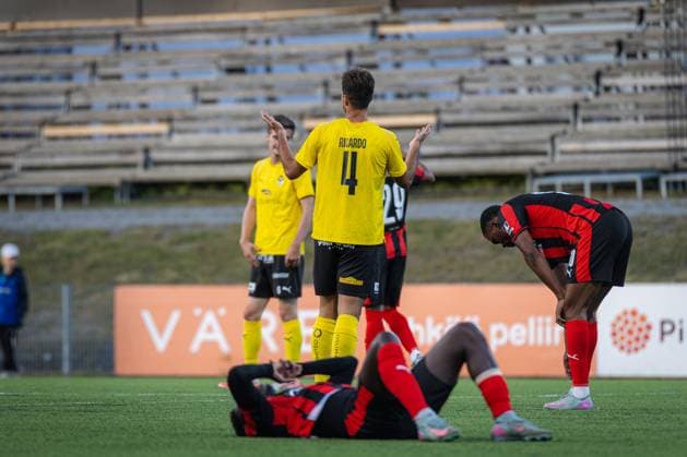 20250828 Kuopio, Finland. UEFA Europa League play-offs, 2nd leg match between KuPS Kuopio and FC Midtjylland in Kuopio, Finland, Photo by Niklas Pehkonen All Over Press  1.05570918
