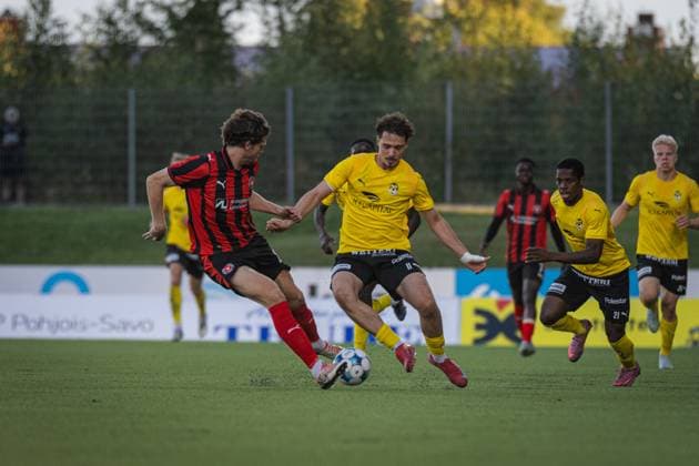 20250828 Kuopio, Finland. UEFA Europa League play-offs, 2nd leg match between KuPS Kuopio and FC Midtjylland in Kuopio, Finland, Photo by Niklas Pehkonen All Over Press  1.05570909