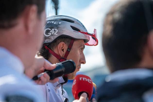 La Vuelta - 80th Tour of Spain 2025 - Stage 6 Jay Vine from Australia of the UAE Team Emirates XRG participates in stage 6 of La Vuelta 2025, which connects Olot in Girona and Pal in Andorra on August 28, 2025. Andorra Arinsal Andorra  Copyright: xMartinxSilvaxCosentinox originalFilename:silvacosentino-jayvinef250828_np72D.jpg