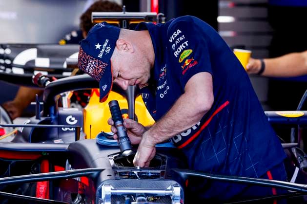 Ole Schack of Red Bull Racing prepare Max Verstappen s car during the Formula 1 Heineken Dutch Grand Prix 2025 on Day 1 at Circuit Zandvoort on August 29, 2025 in Zandvoort, Netherlands Photo by Marcel ter Bals DeFodi Images