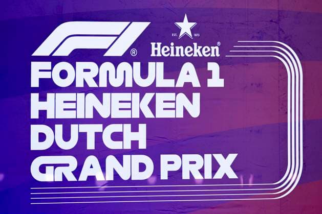 Formula 1 Dutch Grand Prix banner during the Formula 1 Heineken Dutch Grand Prix 2025 on Day 1 at Circuit Zandvoort on August 29, 2025 in Zandvoort, Netherlands Photo by Marcel ter Bals DeFodi Images
