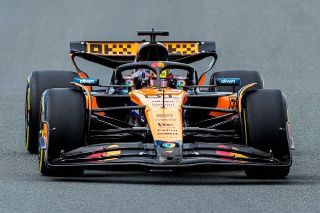 2025-08-29 F1 - Heineken Dutch GP - Free Practice 1 ZANDVOORT, NETHERLANDS - AUGUST 29: Oscar Piastri of McLaren competing in the Free Practice 1 during F1 - Heineken Dutch GP on August 29, 2025 in Zandvoort, Netherlands. Zandvoort Netherlands Content not available for redistribution in The Netherlands directly or indirectly through any third parties. Copyright: xAndrexWeeningx