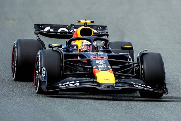 2025-08-29 F1 - Heineken Dutch GP - Free Practice 1 ZANDVOORT, NETHERLANDS - AUGUST 29: Yuki Tsunoda of Red Bull Racing competing in the Free Practice 1 during F1 - Heineken Dutch GP on August 29, 2025 in Zandvoort, Netherlands. Zandvoort Netherlands Content not available for redistribution in The Netherlands directly or indirectly through any third parties. Copyright: xAndrexWeeningx
