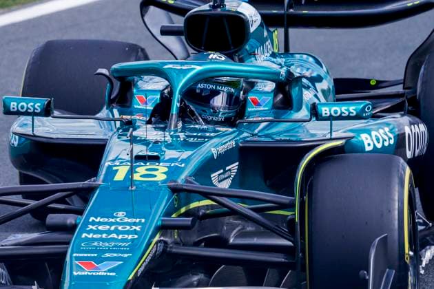 Lance Stroll of Canada and Aston Martin F1 Team during the Free Practice of the Formula 1 Heineken Dutch Grand Prix 2025 on Day 1 at Circuit Zandvoort on August 29, 2025 in Zandvoort, Netherlands Photo by Marcel ter Bals DeFodi Images