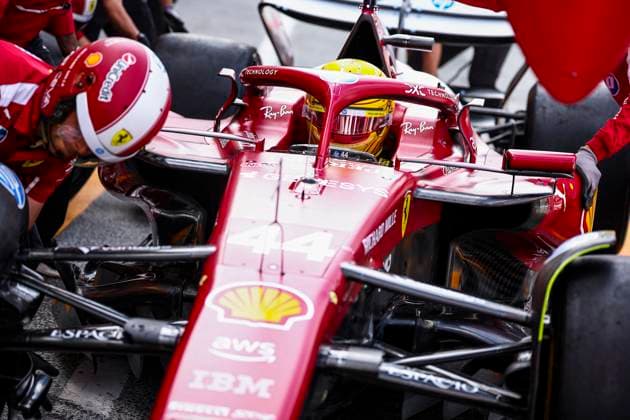 F1 - DUTCH GRAND PRIX 2025 44 HAMILTON Lewis (gbr), Scuderia Ferrari SF-25, action during the 2025 Formula 1 Heineken Dutch Grand Prix, 15th round of the 2025 FIA Formula One World Championship, WM, Weltmeisterschaft from August 29 to 31, 2025 on the Zandvoort Circuit, in Zandvoort, Netherlands - ZandvoortNetherlands  Copyright: xEricxAlonsox