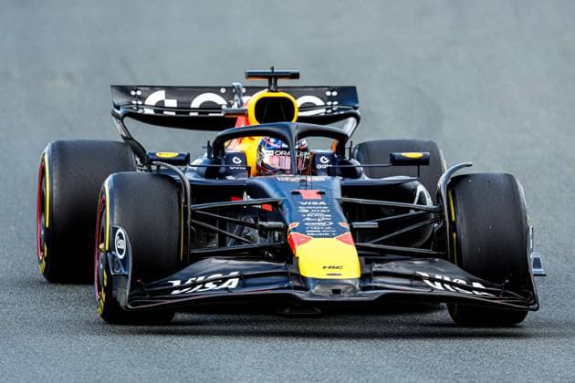 2025-08-29 F1 - Heineken Dutch GP - Free Practice 1 ZANDVOORT, NETHERLANDS - AUGUST 29: Max Verstappen of Red Bull Racing competing in the Free Practice 1 during F1 - Heineken Dutch GP on August 29, 2025 in Zandvoort, Netherlands. Zandvoort Netherlands Content not available for redistribution in The Netherlands directly or indirectly through any third parties. Copyright: xAndrexWeeningx