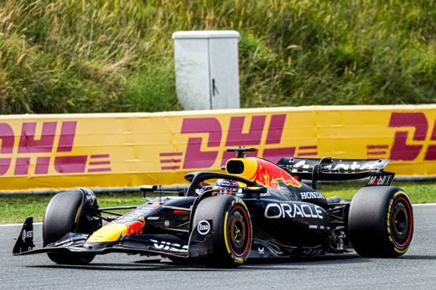2025-08-29 F1 - Heineken Dutch GP - Free Practice 1 ZANDVOORT, NETHERLANDS - AUGUST 29: Max Verstappen of Red Bull Racing competing in the Free Practice 1 during F1 - Heineken Dutch GP on August 29, 2025 in Zandvoort, Netherlands. Zandvoort Netherlands Content not available for redistribution in The Netherlands directly or indirectly through any third parties. Copyright: xAndrexWeeningx