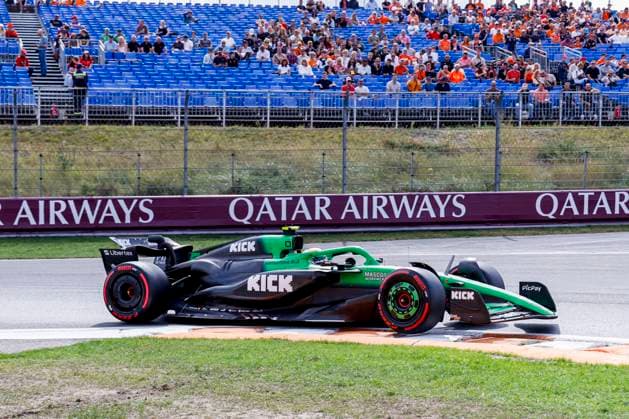 Gabriel Bortoleto of Brazil and Stake F1 Team Kick Sauber during the Free Practice of the Formula 1 Heineken Dutch Grand Prix 2025 on Day 1 at Circuit Zandvoort on August 29, 2025 in Zandvoort, Netherlands Photo by Marcel ter Bals DeFodi Images