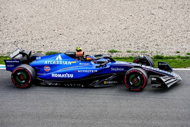 2025-08-29 F1 - Heineken Dutch GP - Free Practice 1 ZANDVOORT, NETHERLANDS - AUGUST 29: Carlos Sainz of Williams competing in the Free Practice 1 during F1 - Heineken Dutch GP on August 29, 2025 in Zandvoort, Netherlands. Zandvoort Netherlands Content not available for redistribution in The Netherlands directly or indirectly through any third parties. Copyright: xAndrexWeeningx