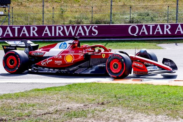 Charles Leclerc of Monaco and Scuderia Ferrari HP F1 Team during the Free Practice of the Formula 1 Heineken Dutch Grand Prix 2025 on Day 1 at Circuit Zandvoort on August 29, 2025 in Zandvoort, Netherlands Photo by Marcel ter Bals DeFodi Images