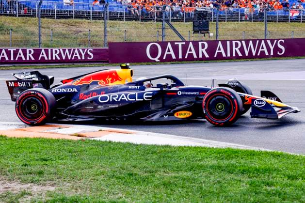 Yuki Tsunoda of Japan and Oracle Red Bull Racing during the Free Practice of the Formula 1 Heineken Dutch Grand Prix 2025 on Day 1 at Circuit Zandvoort on August 29, 2025 in Zandvoort, Netherlands Photo by Marcel ter Bals DeFodi Images