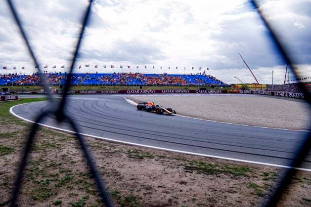 Yuki Tsunoda of Japan and Oracle Red Bull Racing during the Free Practice of the Formula 1 Heineken Dutch Grand Prix 2025 on Day 1 at Circuit Zandvoort on August 29, 2025 in Zandvoort, Netherlands Photo by Marcel ter Bals DeFodi Images