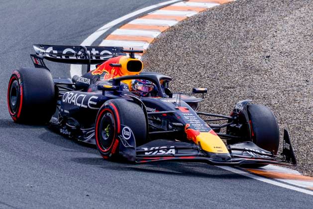 Max Verstappen of the Netherlands and Oracle Red Bull Racing during the Free Practice of the Formula 1 Heineken Dutch Grand Prix 2025 on Day 1 at Circuit Zandvoort on August 29, 2025 in Zandvoort, Netherlands Photo by Marcel ter Bals DeFodi Images
