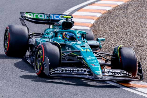 Fernando Alonso of Spain and Aston Martin F1 Team during the Free Practice of the Formula 1 Heineken Dutch Grand Prix 2025 on Day 1 at Circuit Zandvoort on August 29, 2025 in Zandvoort, Netherlands Photo by Marcel ter Bals DeFodi Images