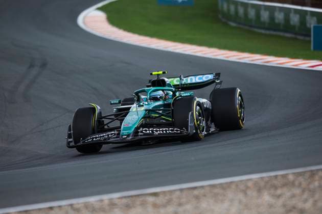 F1 - DUTCH GRAND PRIX 2025 14 ALONSO Fernando (spa), Aston Martin F1 Team AMR24, action during the 2025 Formula 1 Heineken Dutch Grand Prix, 15th round of the 2025 FIA Formula One World Championship, WM, Weltmeisterschaft from August 29 to 31, 2025 on the Zandvoort Circuit, in Zandvoort, Netherlands - ZandvoortNetherlands  Copyright: xXavixBonillax