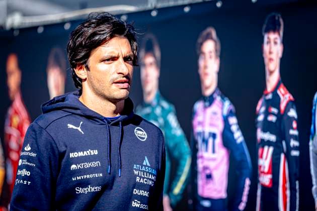 Formule 1 driver Carlos Saintz of Williams during the match Formula 1 Zandvoort Friday 2025, free practice at the Formula 1 circuit Zandvoort for the Formula One Zandvoort friday 2025 season 2025 2026 in ZANDVOORT, Netherlands on 29 august 2025, photo by Marcel van Dorst EYE4images DeFodi Images