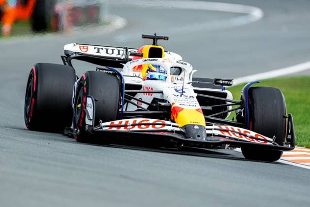 2025-08-29 F1 - Heineken Dutch GP - Free Practice 1 ZANDVOORT, NETHERLANDS - AUGUST 29: Isack Hadjar of Racing Bulls competing in the Free Practice 1 during F1 - Heineken Dutch GP on August 29, 2025 in Zandvoort, Netherlands. Zandvoort Netherlands Content not available for redistribution in The Netherlands directly or indirectly through any third parties. Copyright: xAndrexWeeningx