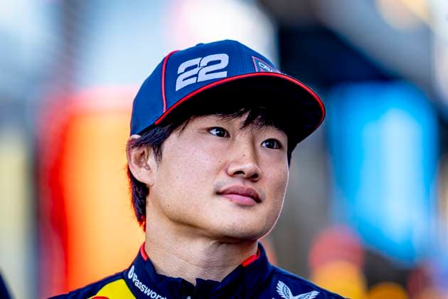 Formule 1 driver Yuki Tsunoda of Red Bull Racing during the match Formula 1 Zandvoort friday 2025, free practice at the Formula 1 circuit Zandvoort for the Formula One Zandvoort friday 2025 season 2025 2026 in ZANDVOORT, Netherlands on 29 august 2025, photo by Marcel van Dorst EYE4images DeFodi Images DATUM AANPASSEN