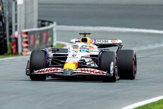 2025-08-29 F1 - Heineken Dutch GP - Free Practice 1 ZANDVOORT, NETHERLANDS - AUGUST 29: Isack Hadjar of Racing Bulls competing in the Free Practice 1 during F1 - Heineken Dutch GP on August 29, 2025 in Zandvoort, Netherlands. Zandvoort Netherlands Content not available for redistribution in The Netherlands directly or indirectly through any third parties. Copyright: xAndrexWeeningx
