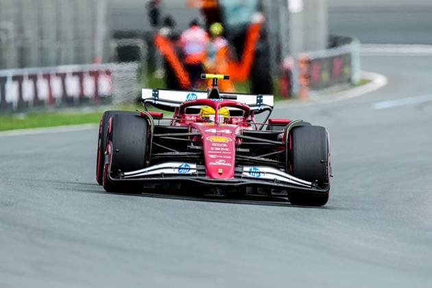 2025-08-29 F1 - Heineken Dutch GP - Free Practice 1 ZANDVOORT, NETHERLANDS - AUGUST 29: Lewis Hamilton of Ferrari competing in the Free Practice 1 during F1 - Heineken Dutch GP on August 29, 2025 in Zandvoort, Netherlands. Zandvoort Netherlands Content not available for redistribution in The Netherlands directly or indirectly through any third parties. Copyright: xAndrexWeeningx