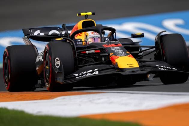 ZANDVOORT - Yuki Tsunoda (Red Bull Racing) during the first free practice session prior to the Dutch F1 Grand Prix at the Zandvoort Circuit. ANP SANDER KONING xVIxANPxSportx xxANPxIVx 534413664 originalFilename: 534413664.jpg