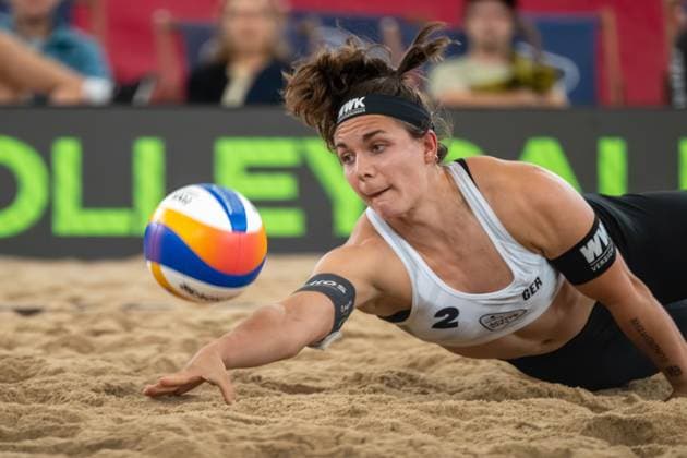 Beach volleyball, Beach Pro Tour in Hamburg