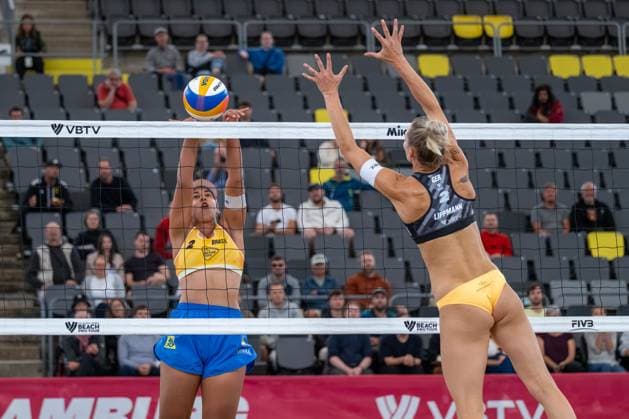 Beach Pro Tour Elite 16 Hamburg, 29 08 2025 Eduarda Santos Lisboa Player No 2, BRA Beach Pro Tour Elite 16 Hamburg on 29 08 2025 Copyright: xBEAUTIFULxSPORTS PeterxWeberx