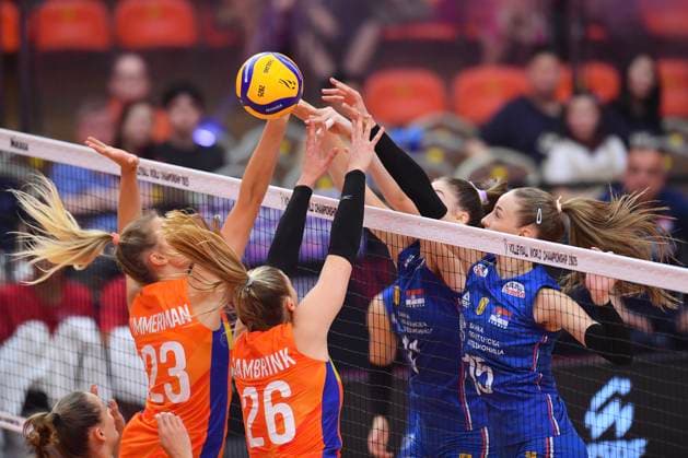 Volleyball, Women, World Championship, Netherlands - Serbia