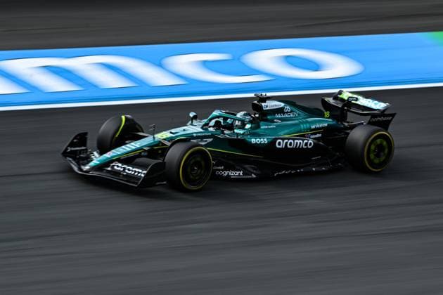 29th August 2025; Circuit Zandvoort, Zandvoort, North Holland, Netherlands; Formula 1 Heineken Dutch Grand Prix 2024; Free Practice Day; Lance Stroll (CAN) in the AMR25 of Aston Martin Aramco F1 Team during free practice  GodfreyxPitt