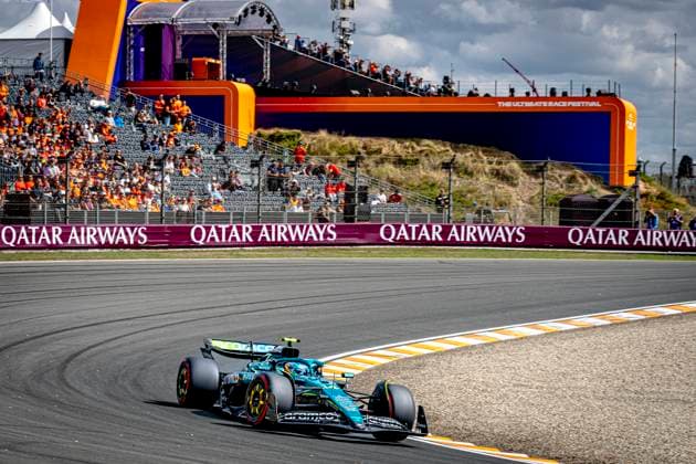 Formule 1 driver Fernando Alonso of Aston Martin during the match Formula 1 Zandvoort friday 2025, free practice at the Formula 1 circuit Zandvoort for the Formula One Zandvoort friday 2025 season 2025 2026 in ZANDVOORT, Netherlands on 29 august 2025, photo by Marcel van Dorst EYE4images DeFodi Images DATUM AANPASSEN