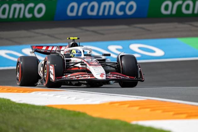 Oliver Bearman 87, MoneyGram Haas F1 Team, 1 Free Practice, Dutch Grand Prix, Motorsport, Men, Formula 1, 29 08 2025 Zandvoort Netherlands Netherlands Copyright: xkolbert-press MartinxWdziecznyx