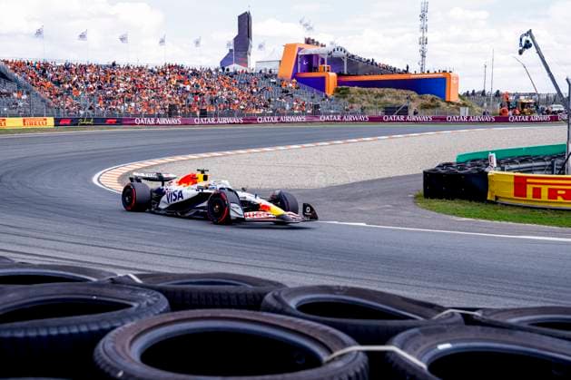 Isack Hadjar of France and Visa Cash App Racing Bulls during the Free Practice of the Formula 1 Heineken Dutch Grand Prix 2025 on Day 1 at Circuit Zandvoort on August 29, 2025 in Zandvoort, Netherlands Photo by Marcel ter Bals DeFodi Images