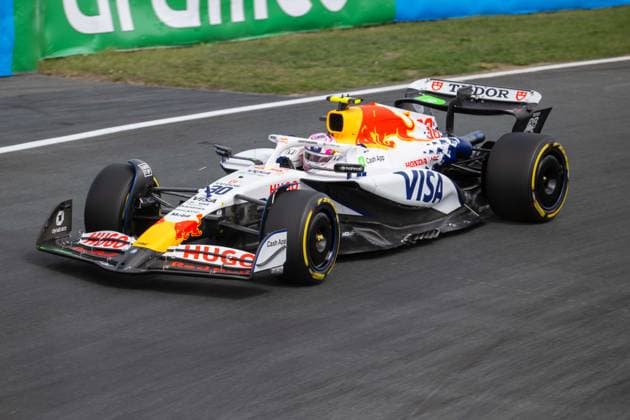 Liam Lawson 30, Visa Cash App RB Formula One Team, 1 Free Practice, Dutch Grand Prix, Motorsport, Men, Formula 1, 29 08 2025 Zandvoort Netherlands Netherlands Copyright: xkolbert-press MartinxWdziecznyx