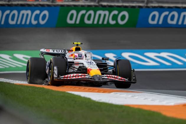 Liam Lawson 30, Visa Cash App RB Formula One Team, 1 Free Practice, Dutch Grand Prix, Motorsport, Men, Formula 1, 29 08 2025 Zandvoort Netherlands Netherlands Copyright: xkolbert-press MartinxWdziecznyx