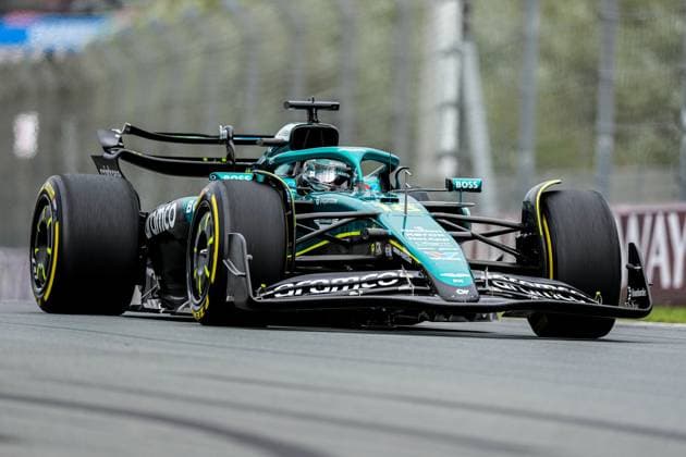 2025-08-29 F1 - Heineken Dutch GP - Free Practice 2 ZANDVOORT, NETHERLANDS - AUGUST 29: Lance Stroll of Aston Martin competing in the Free Practice 2 during F1 - Heineken Dutch GP on August 29, 2025 in Zandvoort, Netherlands. Zandvoort Netherlands Content not available for redistribution in The Netherlands directly or indirectly through any third parties. Copyright: xAndrexWeeningx