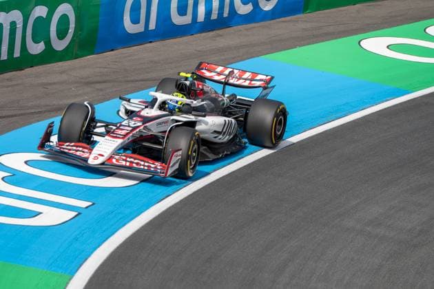 Oliver Bearman 87, MoneyGram Haas F1 Team, 1 Free Practice, Dutch Grand Prix, Motorsport, Men, Formula 1, 29 08 2025 Zandvoort Netherlands Netherlands Copyright: xkolbert-press MartinxWdziecznyx
