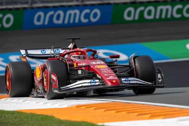 Charles Leclerc 16, Scuderia Ferrari, 1 Free Practice, Dutch Grand Prix, Motorsport, Men, Formula 1, 29 08 2025 Zandvoort Netherlands Netherlands Copyright: xkolbert-press MartinxWdziecznyx