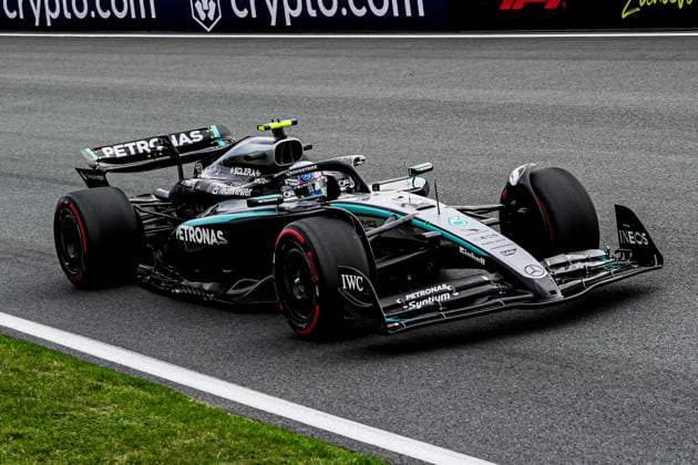 2025-12-29 F1 - Heineken Dutch GP - Free Practice 2 ZANDVOORT, NETHERLANDS - DECEMBER 29: Kimi Antonelli of Mercedes competing in the Free Practice 2 during F1 - Heineken Dutch GP on December 29, 2025 in Zandvoort, Netherlands. Zandvoort Netherlands Content not available for redistribution in The Netherlands directly or indirectly through any third parties. Copyright: xAndrexWeeningx